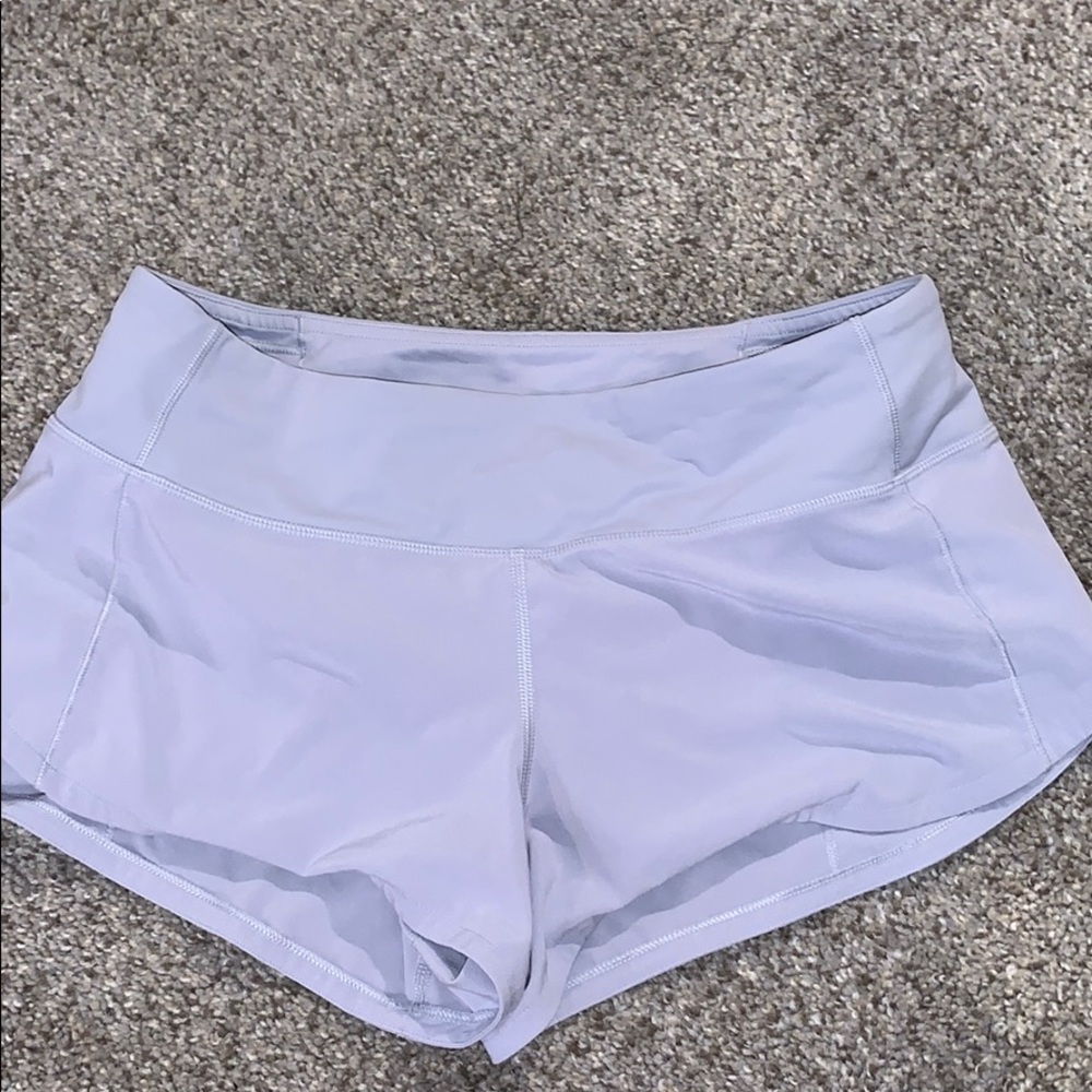 Greyish pink lulu shorts